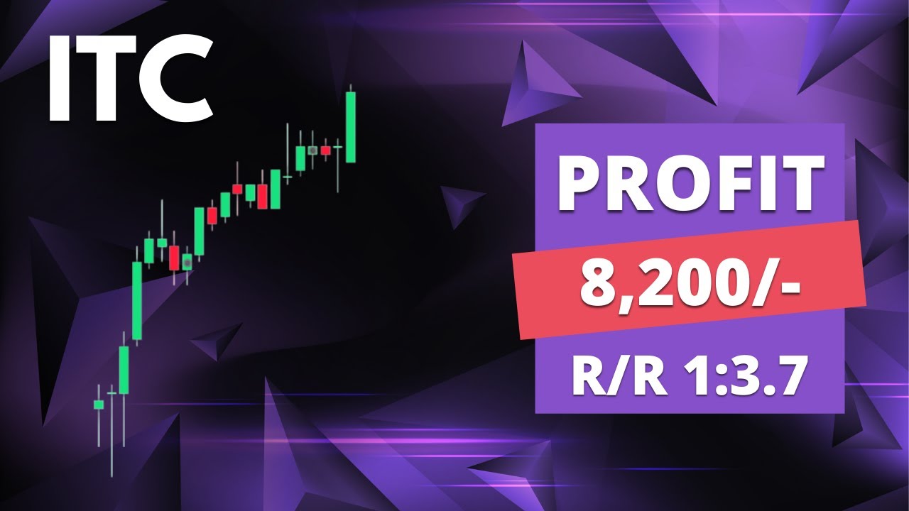 8,200/- Profit booked in ITC | Live intraday trading | Stocks sign ...