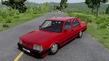 Modifiyeli Tofaş Doğan Şahin Sürüş Simülatör Oyunu - Doğan Simülatör #1 Beamng Drive