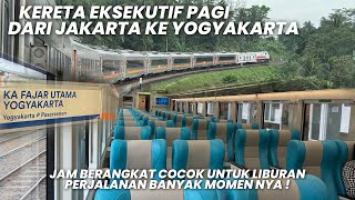Download lagu BANYAK DIMINATI MASYARAKAT UNTUK LIBURAN‼️Naik KA Fajar Utama YK Eksekutif Jakarta - Yogyakarta