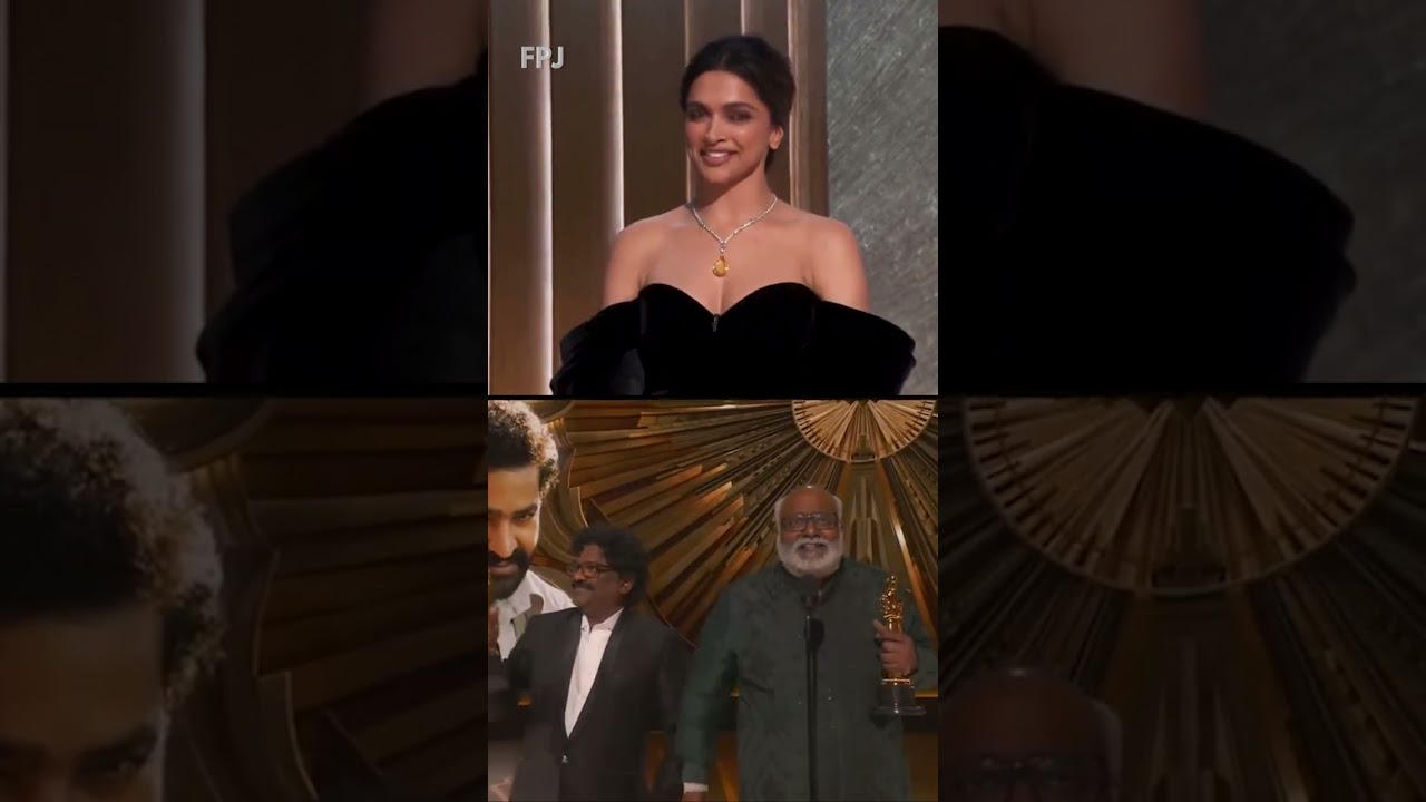 Oscars 2023: Deepika Padukone channels old Hollywood glamour in a black  gown, flaunts her new tattoo