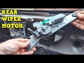 Rear Wiper Motor Removal - Nissan Note