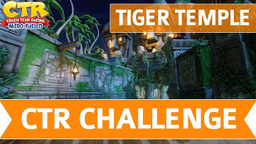 Crash Team Racing Nitro Fueled - Tiger Temple CTR Challenge Token Locations