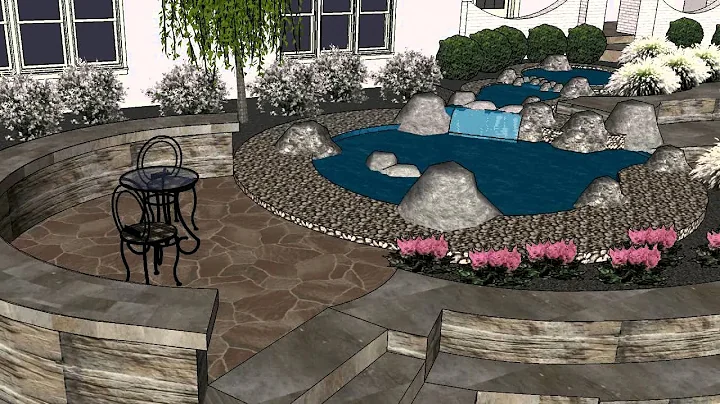 Dream Designs 360 - Front Entrance Water Feature
