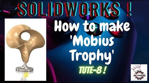 SOLIDWORKS TUTE-8 || How to make 