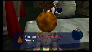 Majoras Mask - How To Get The Big Bomb Bag
