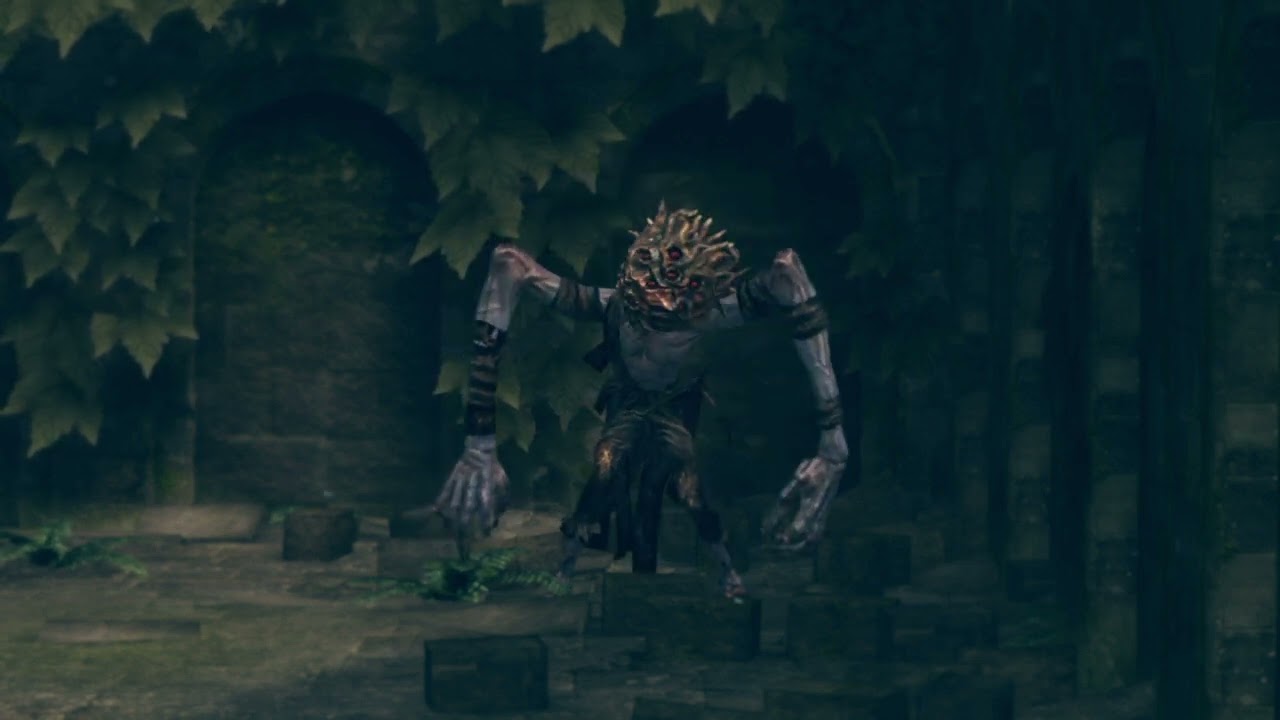 Dark Souls: Remastered - Oolacile resident twitching for 5 minutes