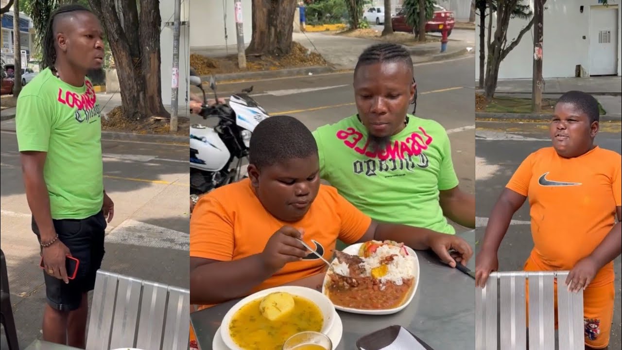 Invitan a Porkin a comer y no comparte 