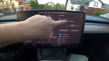 How to Manage Dashcam Settings in Tesla Model Y ( 2020 - now )