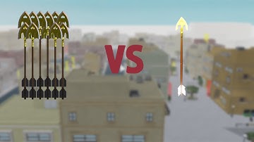 YBA 100 Arrows vs 1 Lucky Arrow