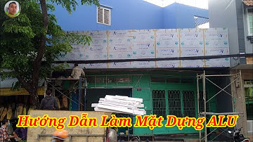 Công Trình Thi Công Mặt Dựng ALU Cho Bảng Hiệu Quảng Cáo