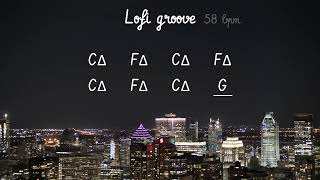 Lofi Groove in C : Backing Track