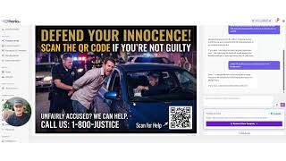 Criminal Defense Attorney Postcard Example