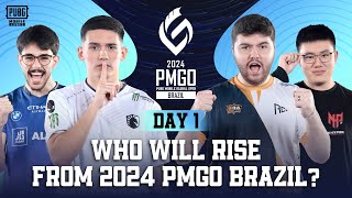 [EN] 2024 PMGO Brazil Prelims | Day 1 | PUBG MOBILE Global Open Brazil