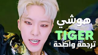 'أخر نمر كوري' أغنية هوشي | Hoshi of SVT & Tiger JK - Tiger 호랑이 (ARABIC SUB) مترجمة للعربية