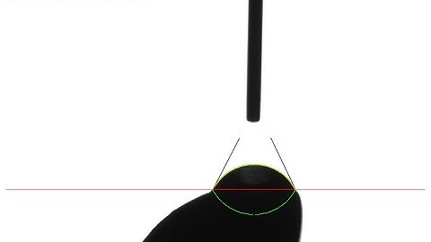 measuring contact angle ladybird
