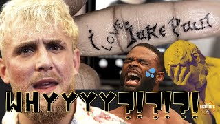 Tyron Woodley gets Jake Paul tattoo, you won't believe the reactions from Paul, pros, and the fans!