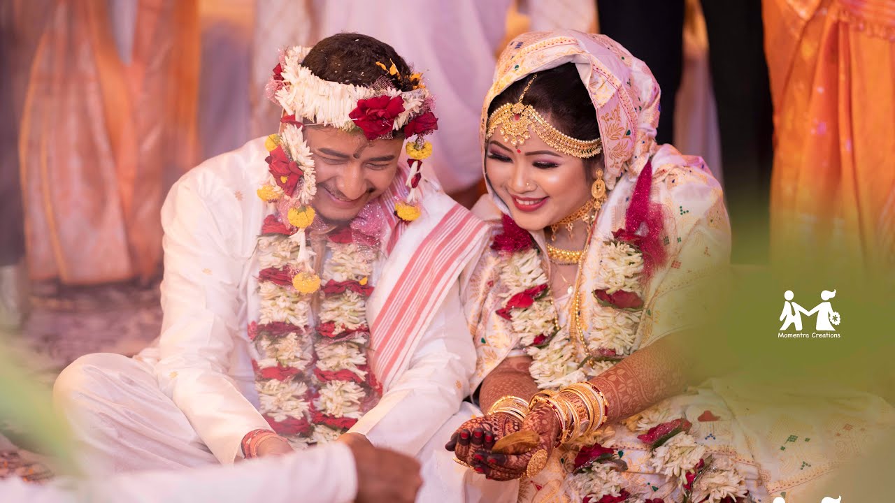 Reema Weds Sunit || Assamese Wedding Film || Mainu Ishq lagaa by Neha Kakkar || Momentra Creations