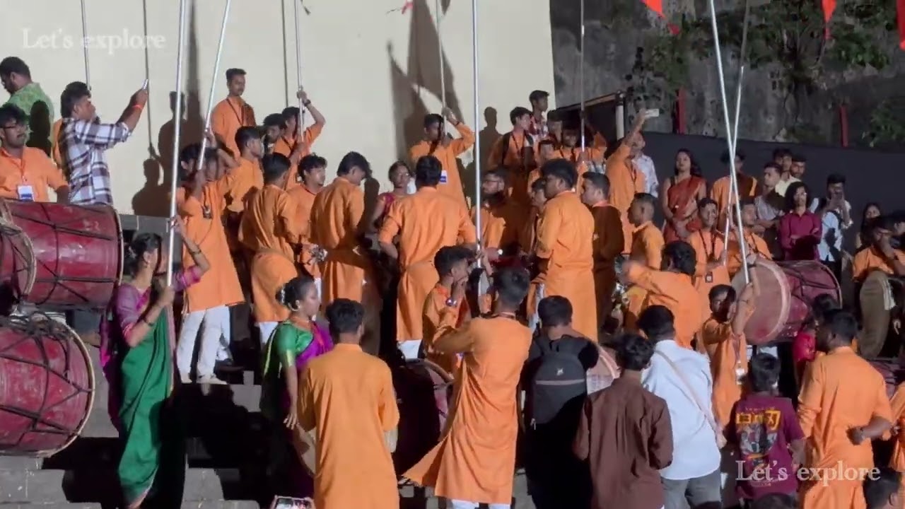 Aaradhya dhol Tasha Pathak Mumbai ll बाणगंगा आरती २०२५ ll  Walkeshwar Bangaga maha Aarti 2025