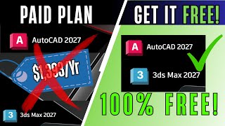 How to Get AutoCAD & 3ds Max for FREE (Legally!)