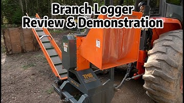 TMG Industrial 3-Point Hitch Firewood Branch Logger - TMG-TFL42