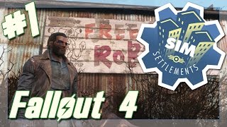 Fallout 4: Sim Settlements // Ep. 1 - "Ron Town is BETTER" [Modded]