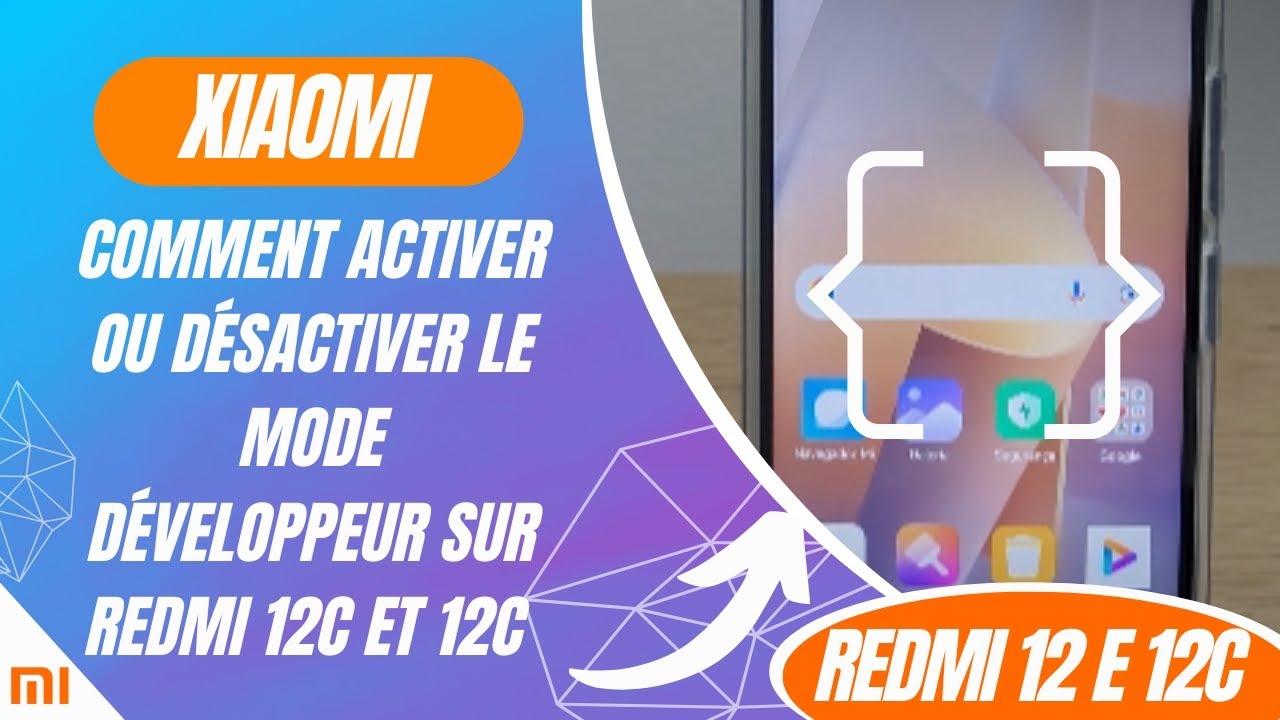 Comment activer ou désactiver le mode développeur sur Redmi 12c et 12C ...