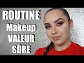 Routine  makeup valeur sure   lady jow