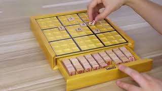 9 x 9 Intelligence Toy Wooden Sudoku screenshot 1