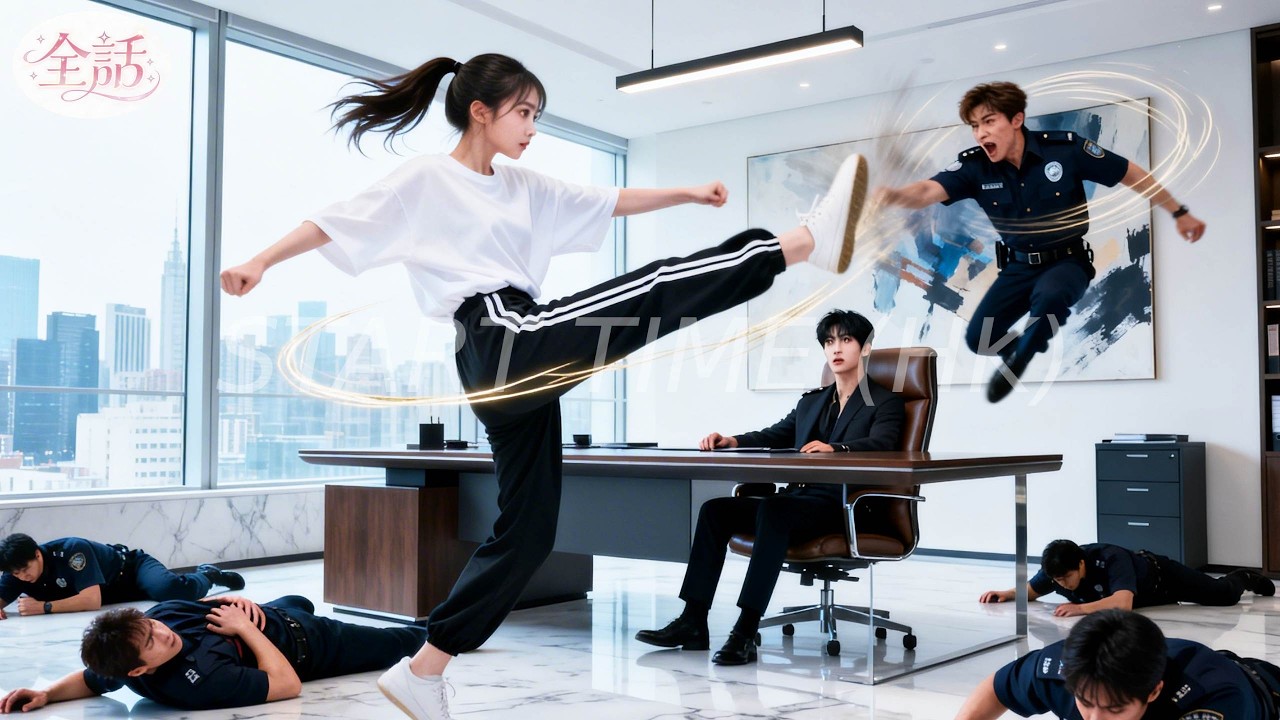 弱々しい女の子、社長のボディーガード面接で笑われる。でも戦闘力ヤバい！社長はメロメロに。