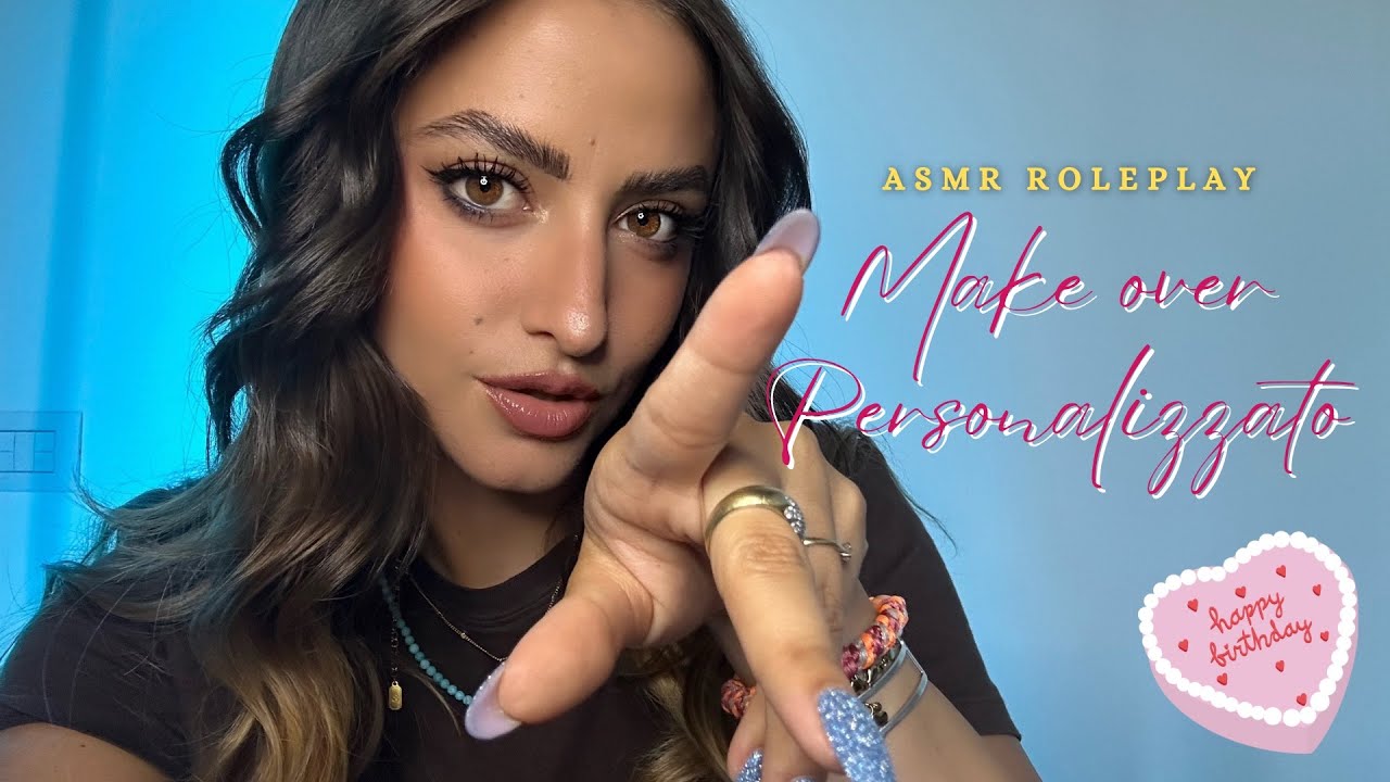 💙ASMR MAKEOVER ROLEPLAY | Birthday Girl is ready! | request x MartinaB 💋