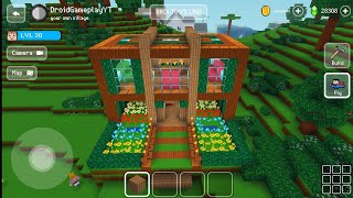 Garden House - Block Craft 3d: Building Game screenshot 3