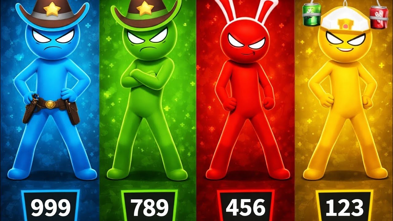 The Stickman party minigames part 4
