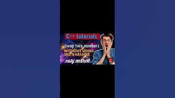 swap  two numbers without using temp  /c++ tutorials/ #freerishta #zarooratrishta #avee_player