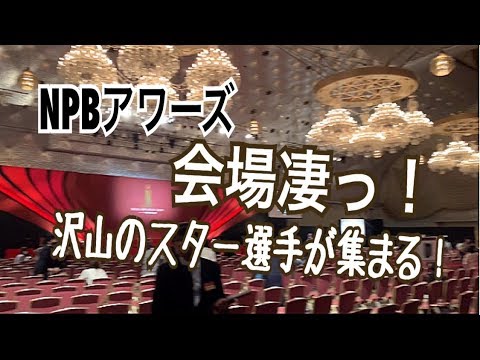 【NPBアワーズ2019 会場の臨場感】新人王は村上宗隆と高橋礼 in グランドプリンス新高輪 飛天の間－東京ヤクルトスワローズ応援チャンネル＆つば九郎－