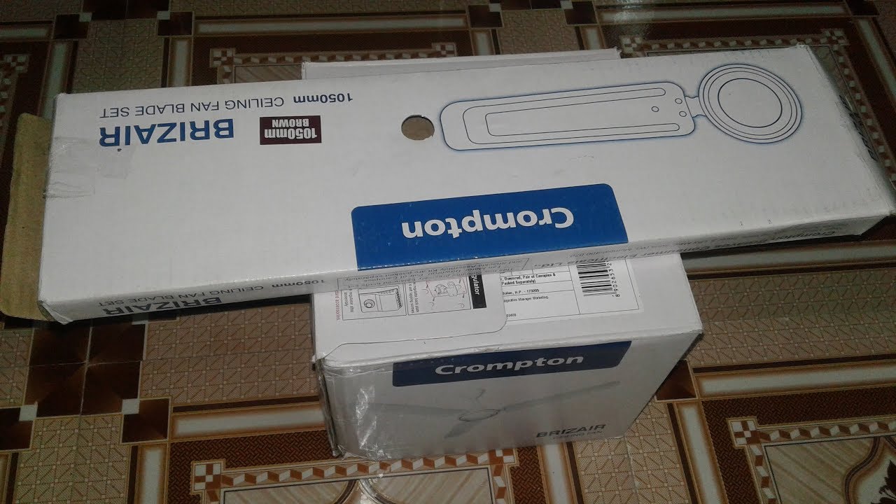 Unboxing New Model Crompton Greaves High Speed 1200 Mm 42