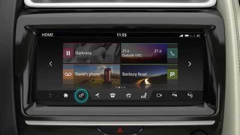 Jaguar E-PACE 2018 | How to adjust InControl Touch Pro settings