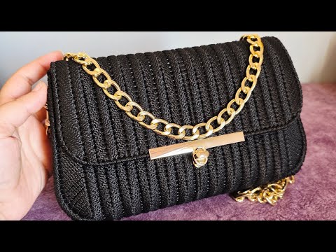 شنطة شبك كانفا بالتفصيل Canva Plastic 