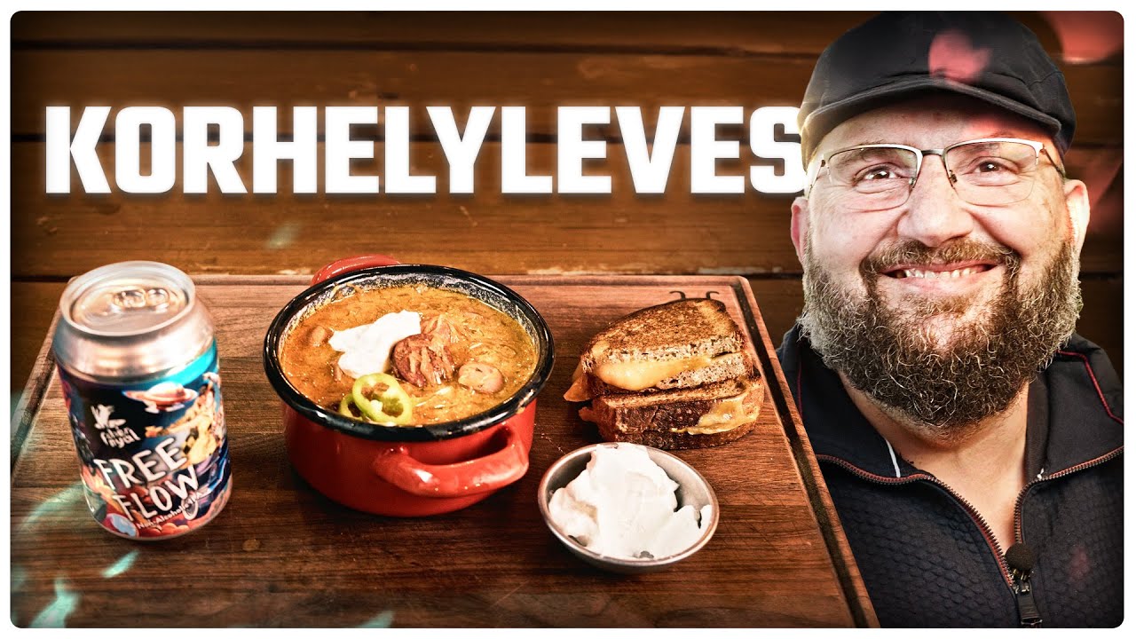 HA BEÜT A MÁSNAP 🍻🫠  Életmentő KORHELYLEVES a Petromax Tűzhelyen 🥣🚑