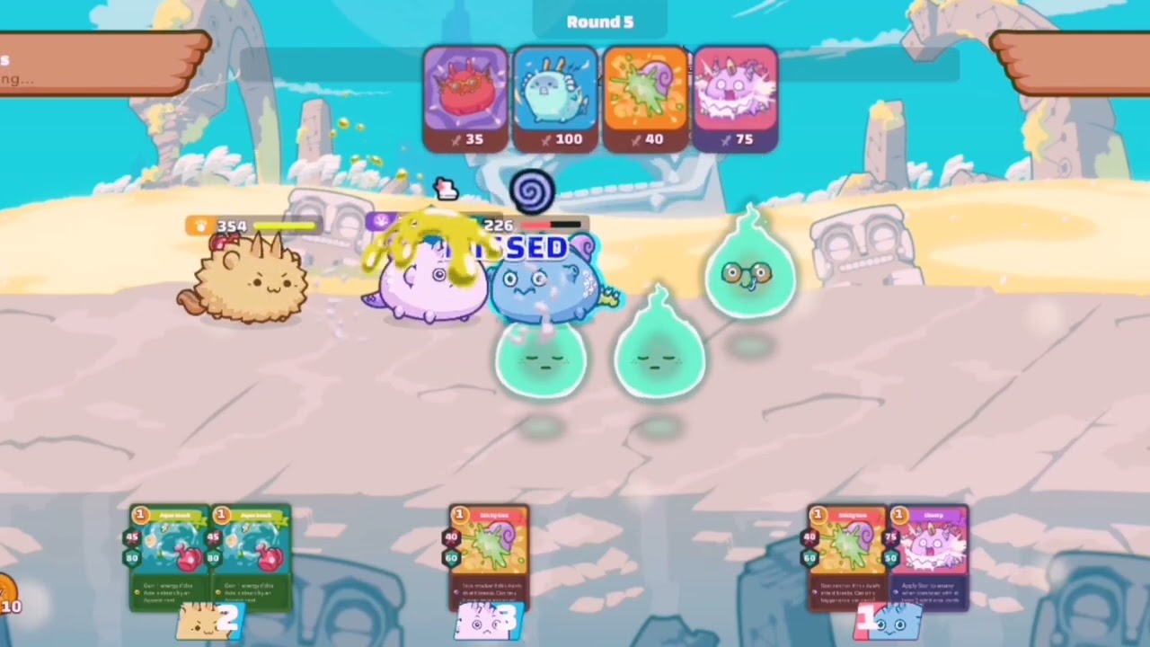 Axie infinity funny moments : Wombocombo ( Kotaro + Mystic) /1400MMR Gamevlog