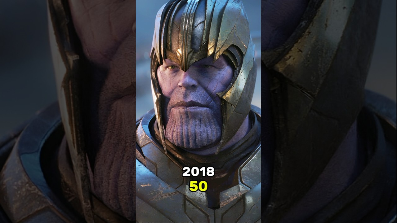 Avengers: Infinity War (2018 vs 2025) #shorts #trending #youtubeshorts