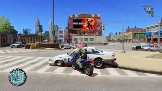 Gta Iv Tlad - 6 Star Wanted Level - Gangwar And Hospital Shootut