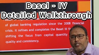 Basel IV – Detailed Walkthrough highlight