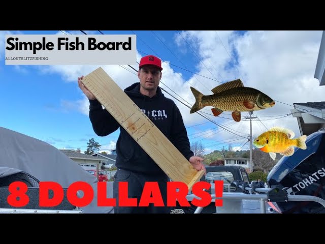 8 Dollar DIY Fish Board 
