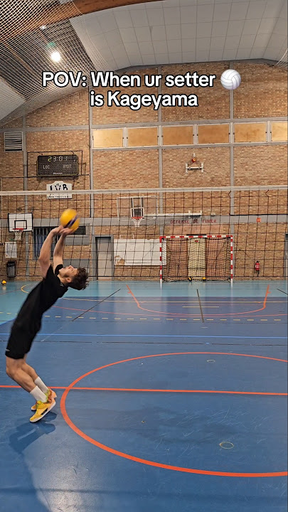 When ur setter is kageyama 😅🏐 #foryou #volleyball #haikyuu #volleyballgame #volleyballworld