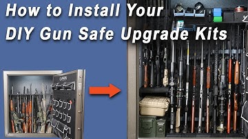 How to install a SecureIt DIY Gun Safe Upgrade Kit