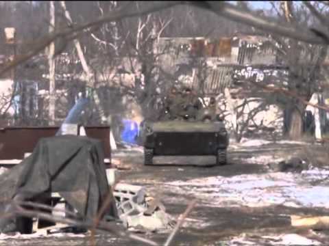 Боевики атакуют на трассе Артемовск - Дебальцево