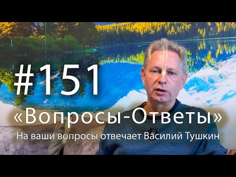 Видео: "Вопросы-Ответы", Выпуск #151 - Василий Тушкин отвечает на ваши вопросы