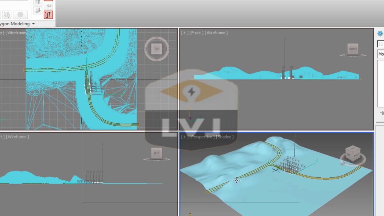 Edit Poly & Merging Objects in 3DS Max Modeling - YouTube