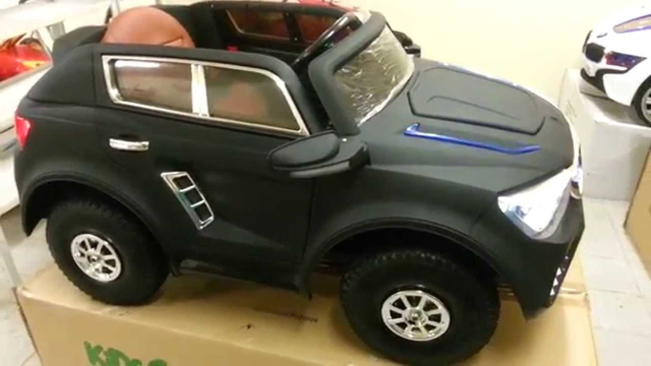 Детский электромобиль БМВ х9 - YouTube
