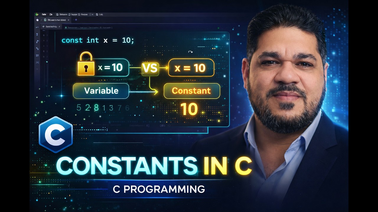 Constants in C Programming | Complete Beginner Tutorial - YouTube